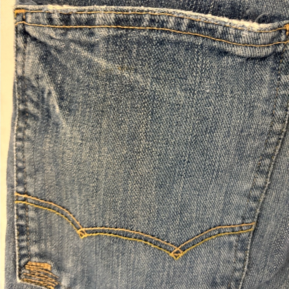 American Eagle Mens 31/30 Relaxed Straight Leg Jeans Medium Wash Blue De… - Picture 11 of 16